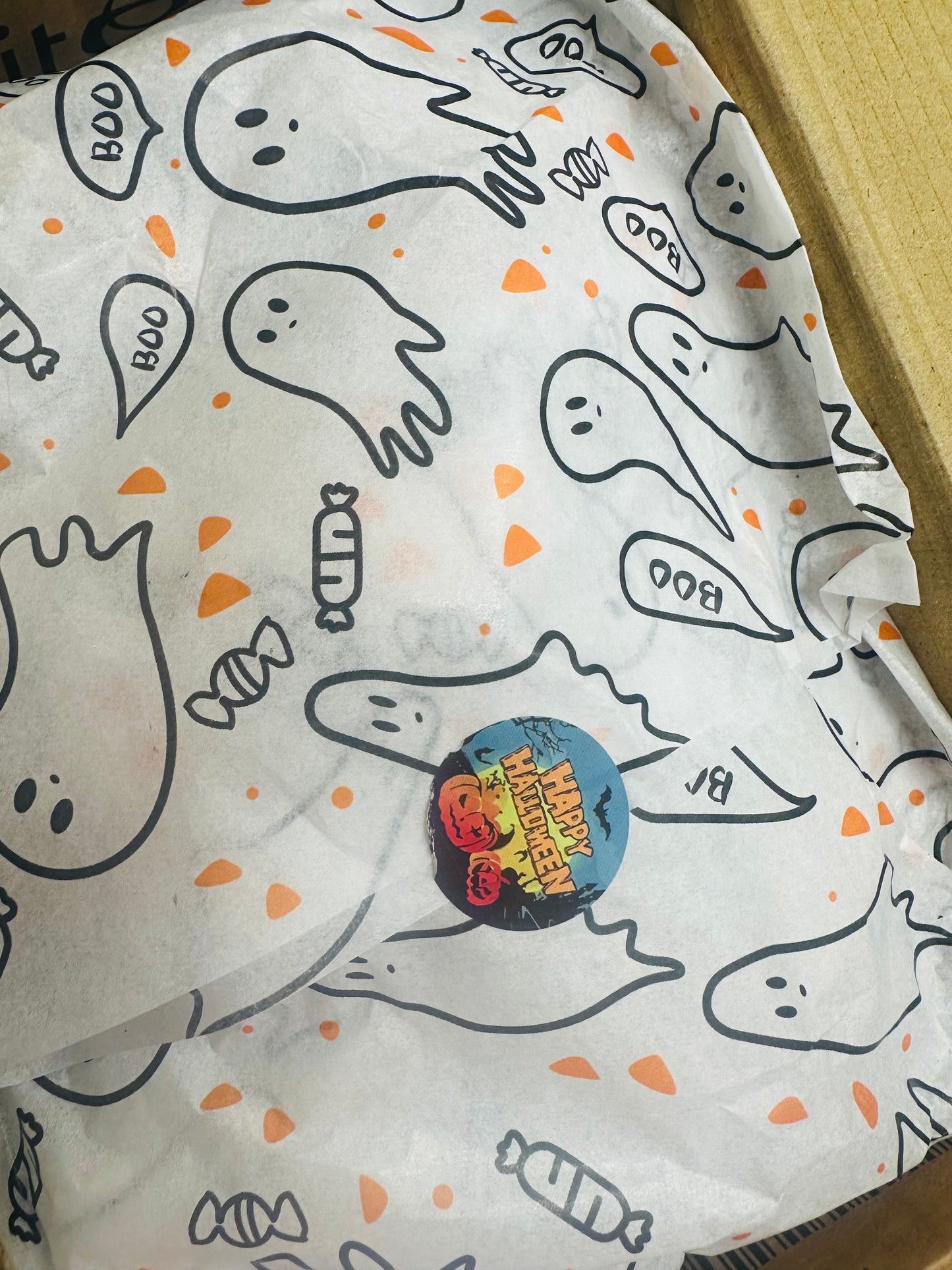 Paint your own Halloween box