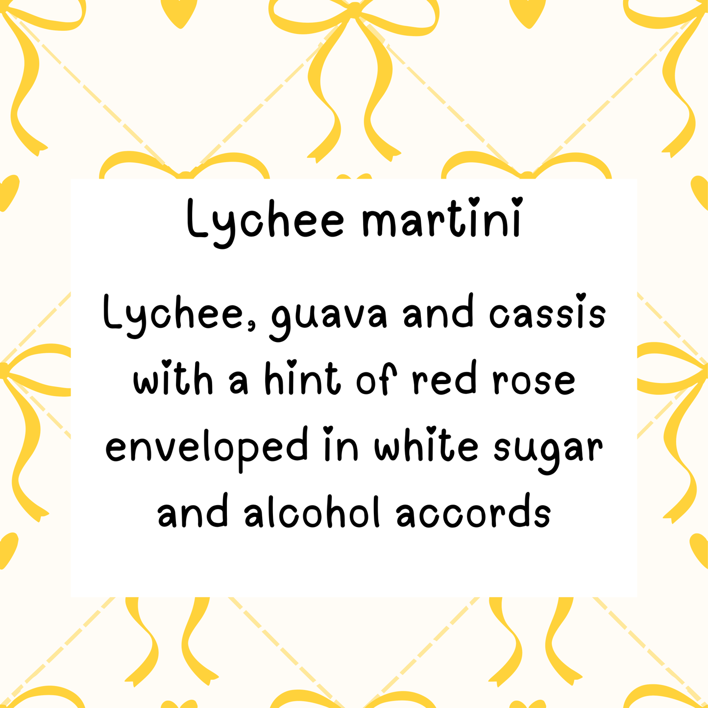 Lychee martini