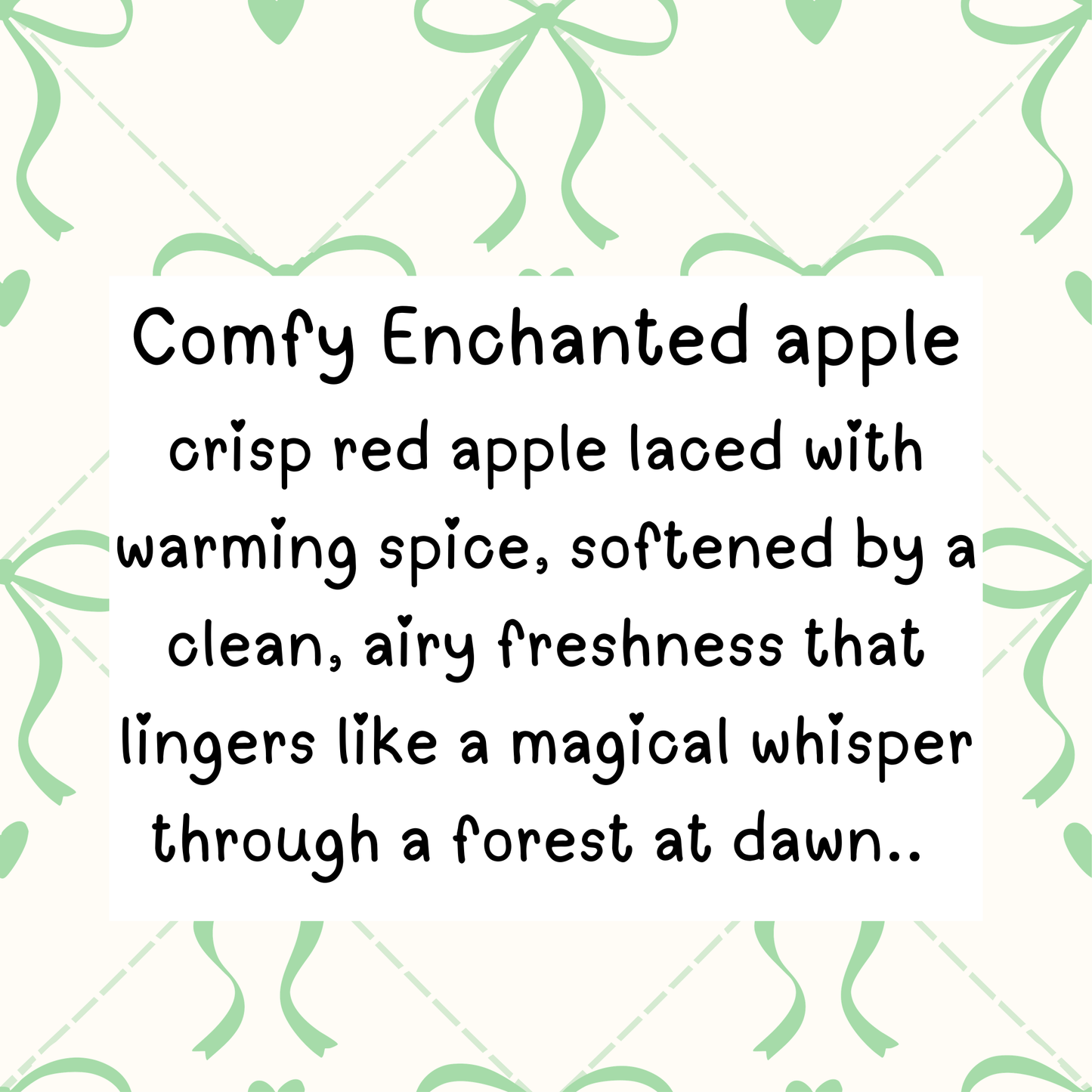 Comfort enchanted apple