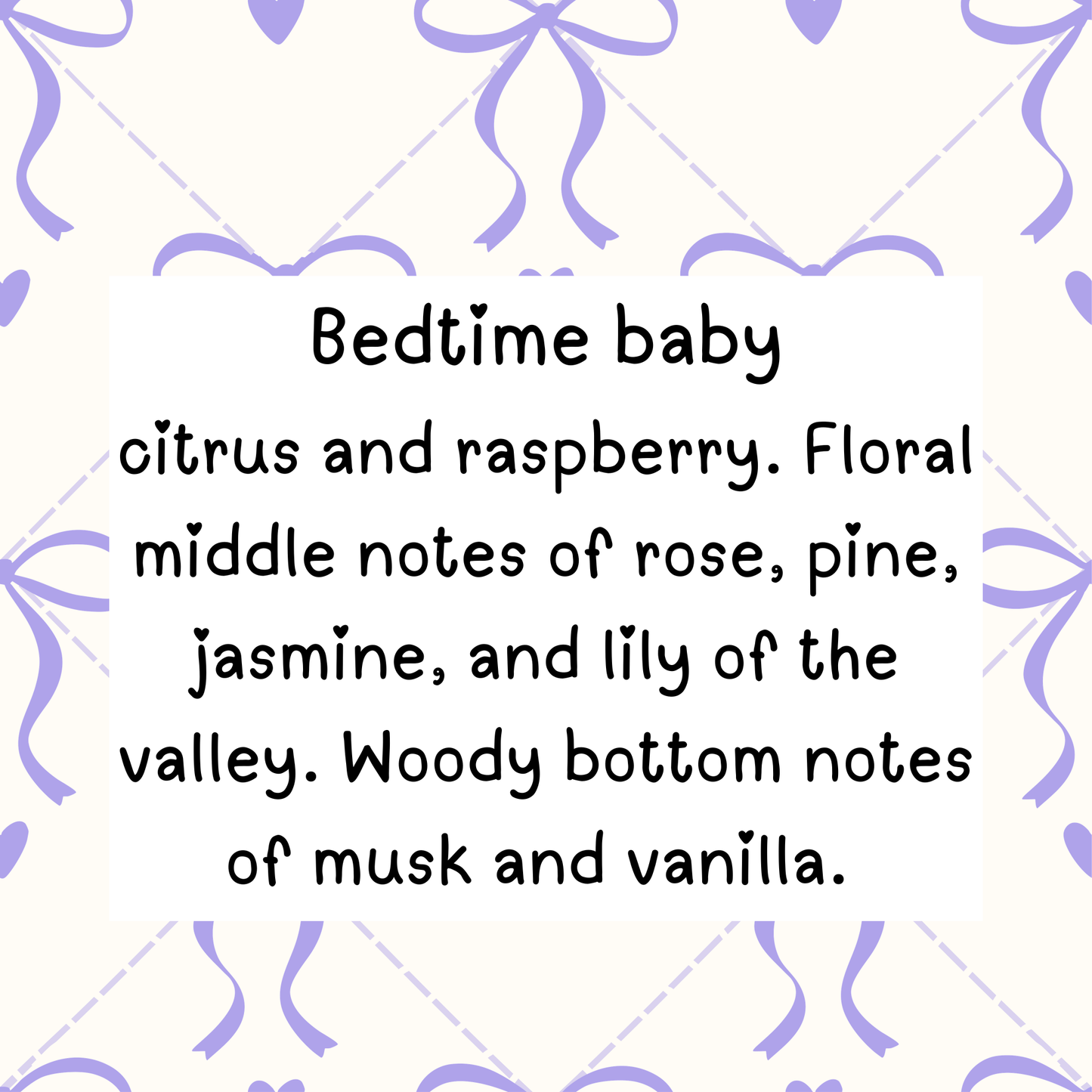 Bedtime baby