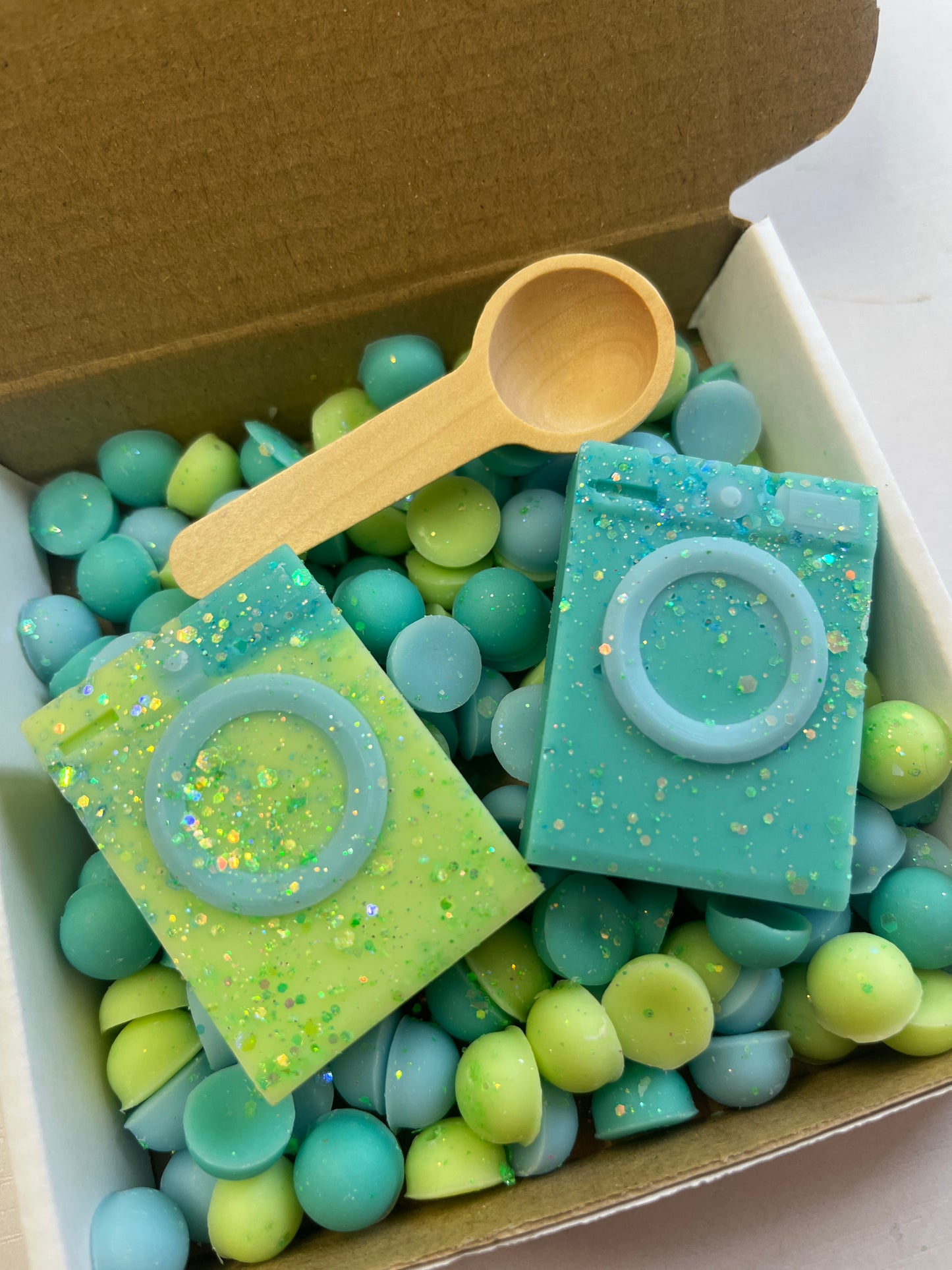 100g scoopie wax melt box washing machine