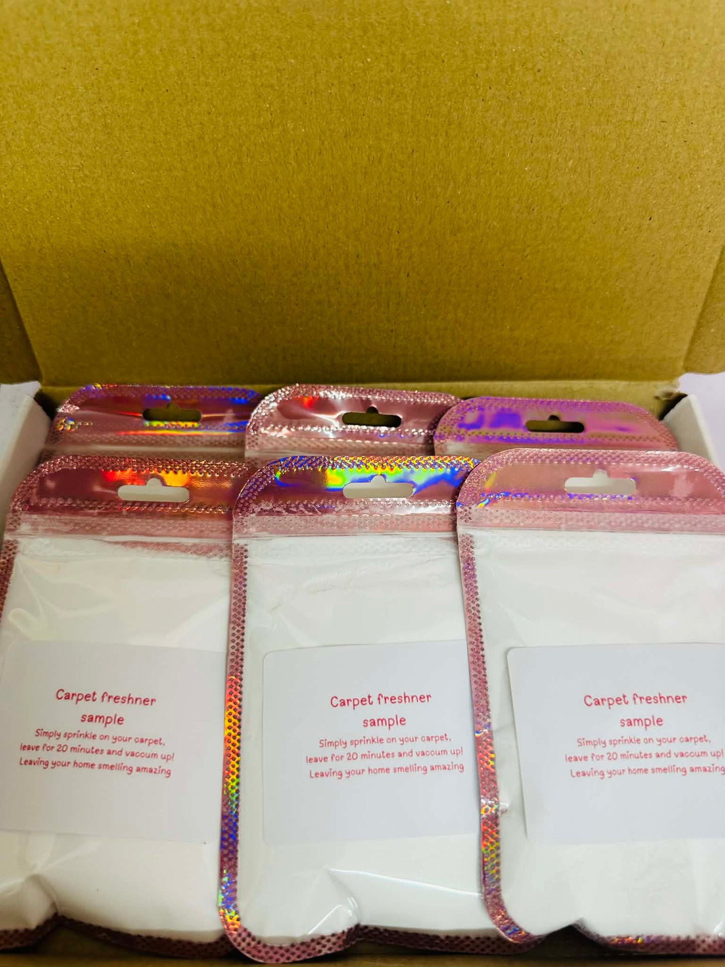 Carpet Mystery Sample Box