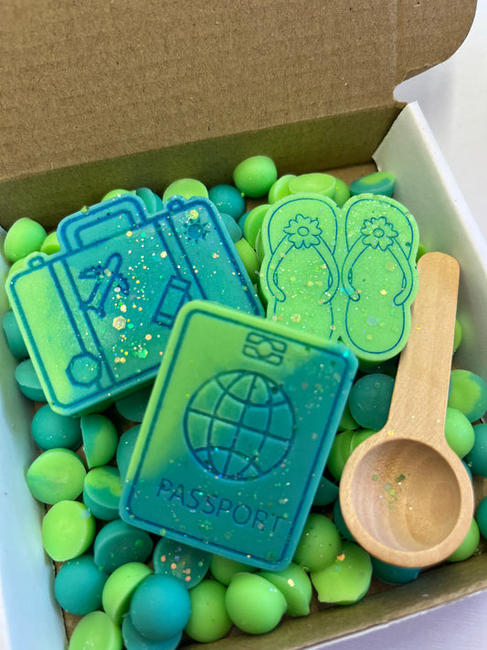 100g scoopies- passport&suitcase