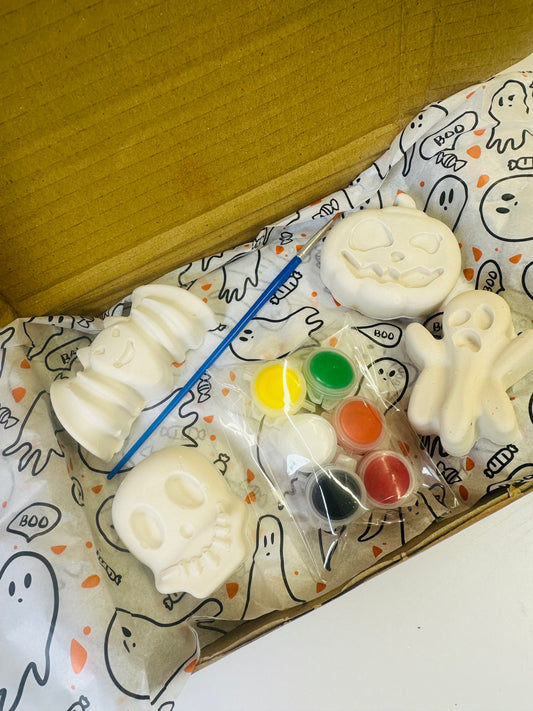 Paint your own Halloween box