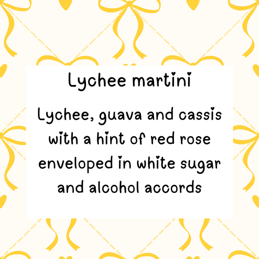 Lychee martini