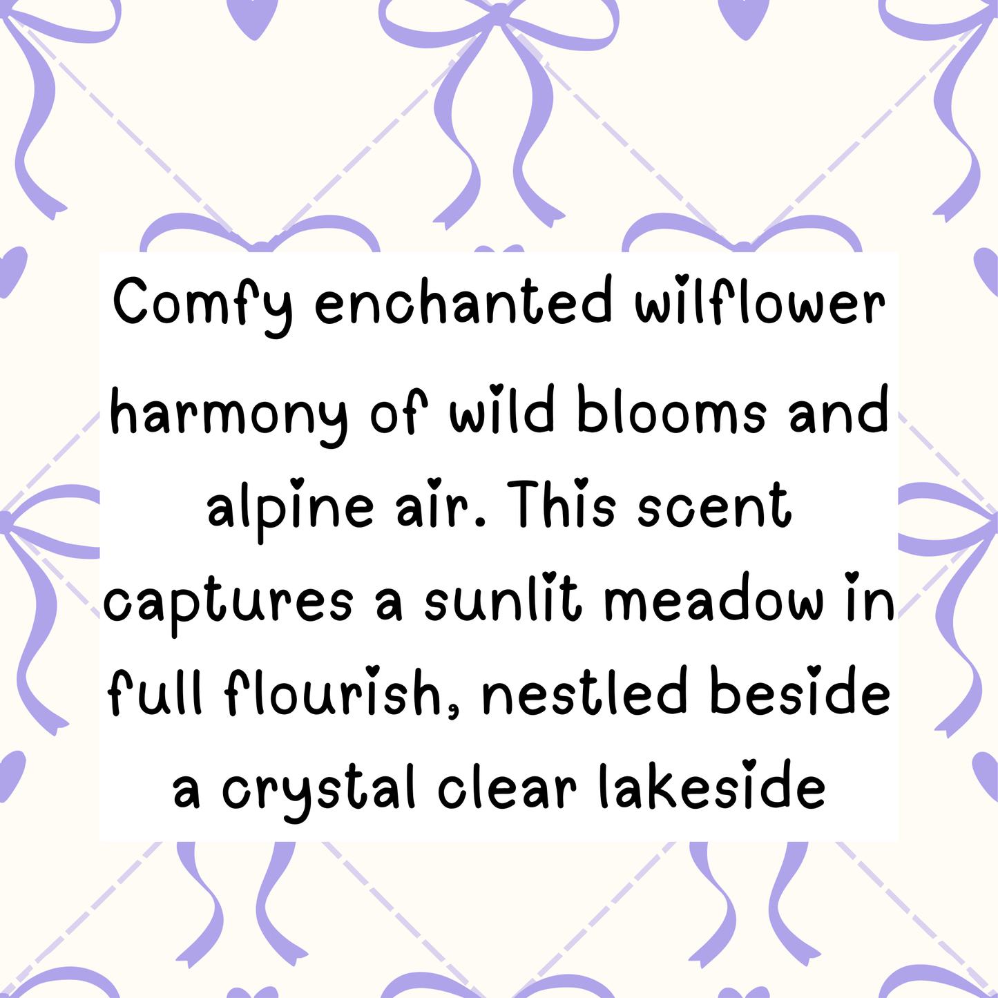 Enchanted wildflower snap bar