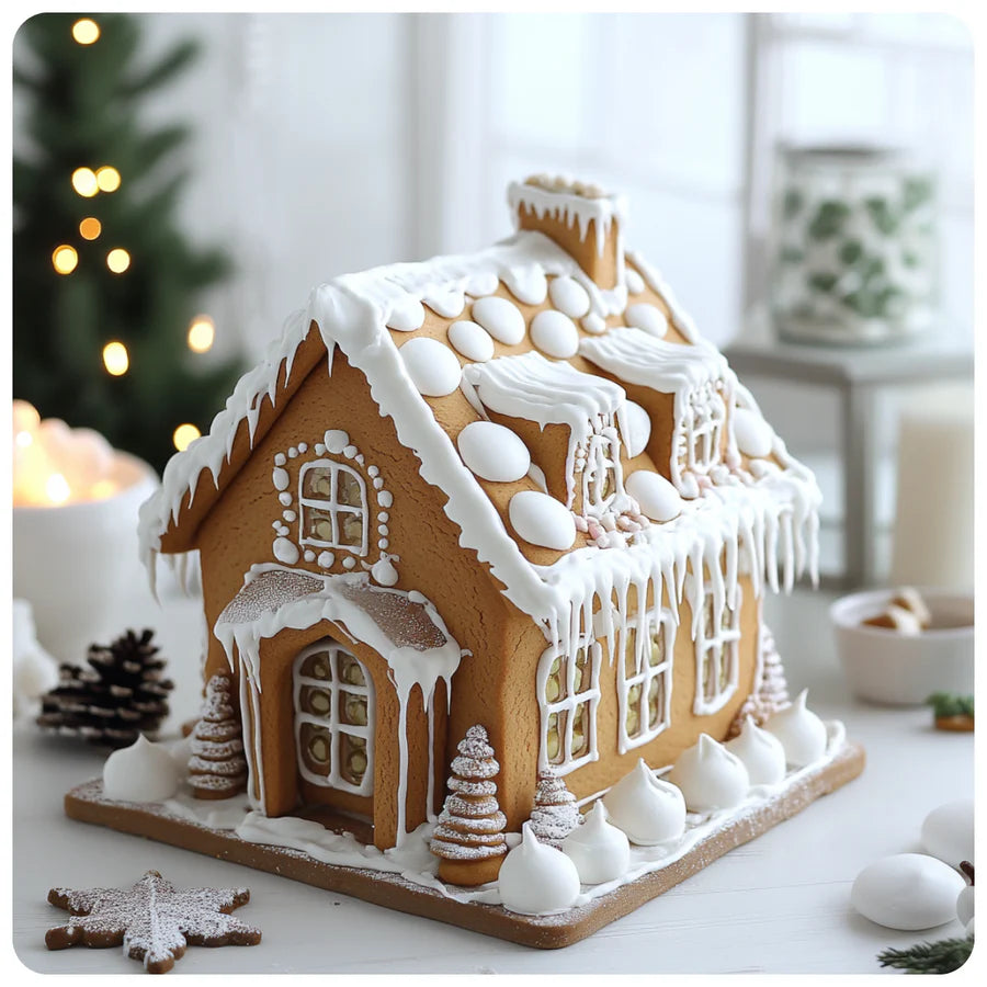 Baked gingerbread
