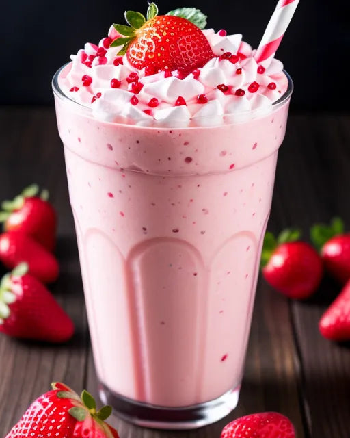 Strawberry milkshake
