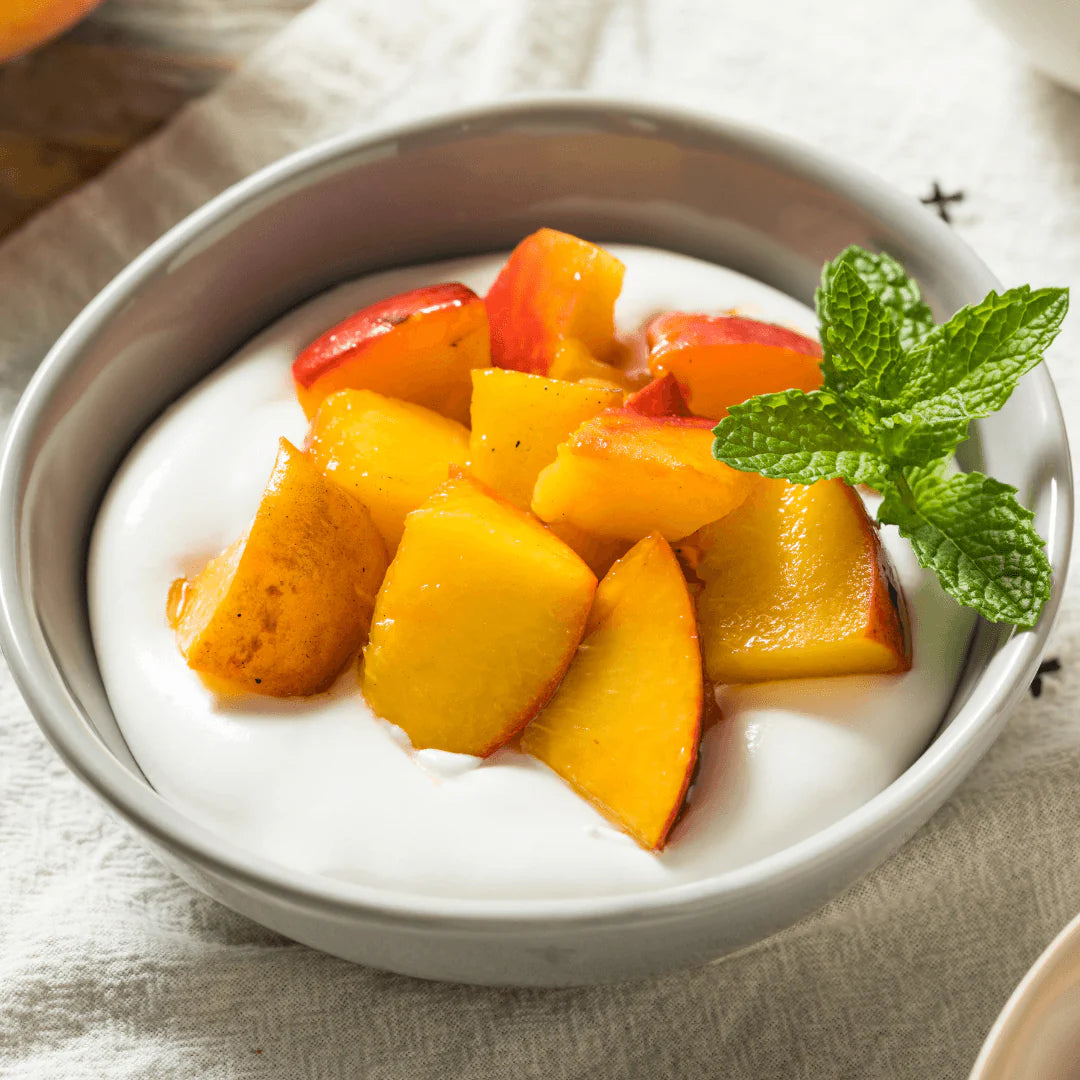 Peaches and cream