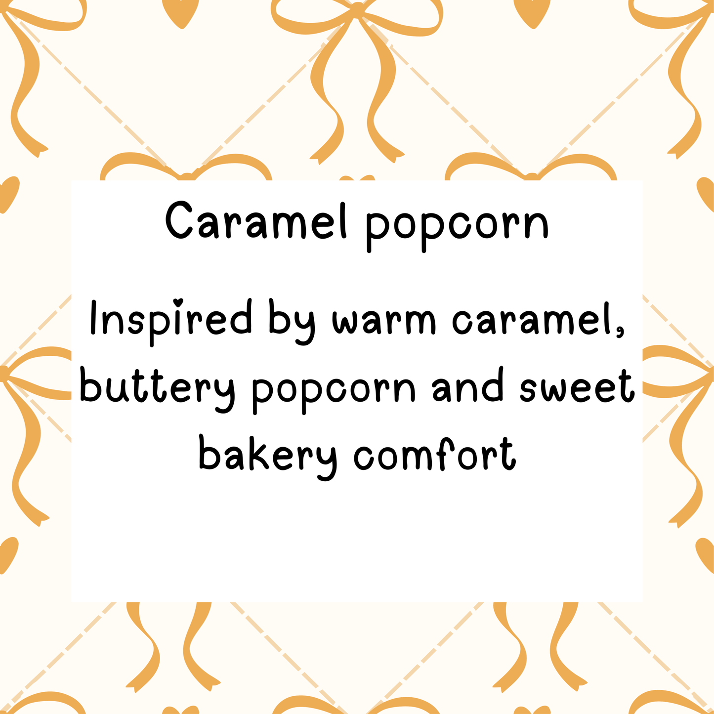 Caramel popcorn snap bar
