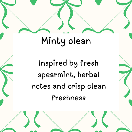Minty clean snap bar