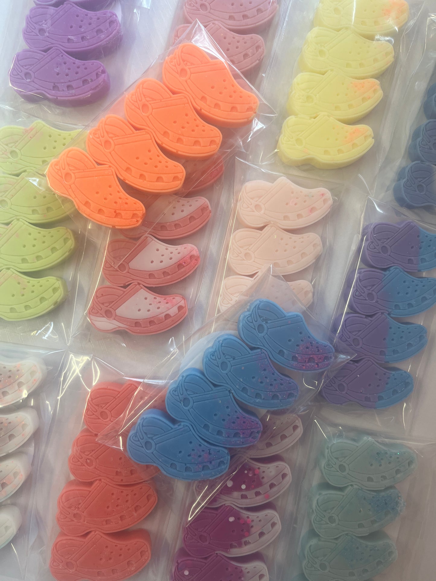 Croc wax shapes