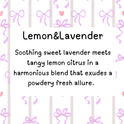 Lemon and lavender