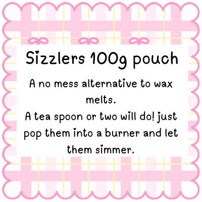 100G Sizzler bags