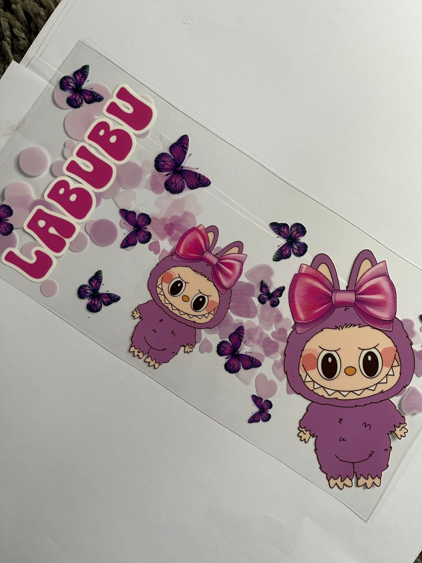 Labubu 16oz Plastic tumblers