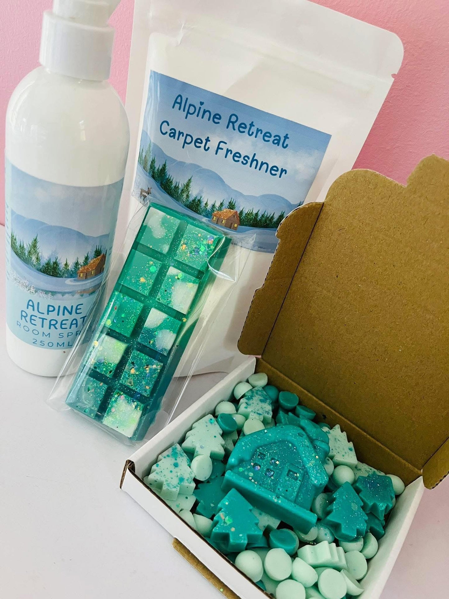 Alpine retreat wax gift set