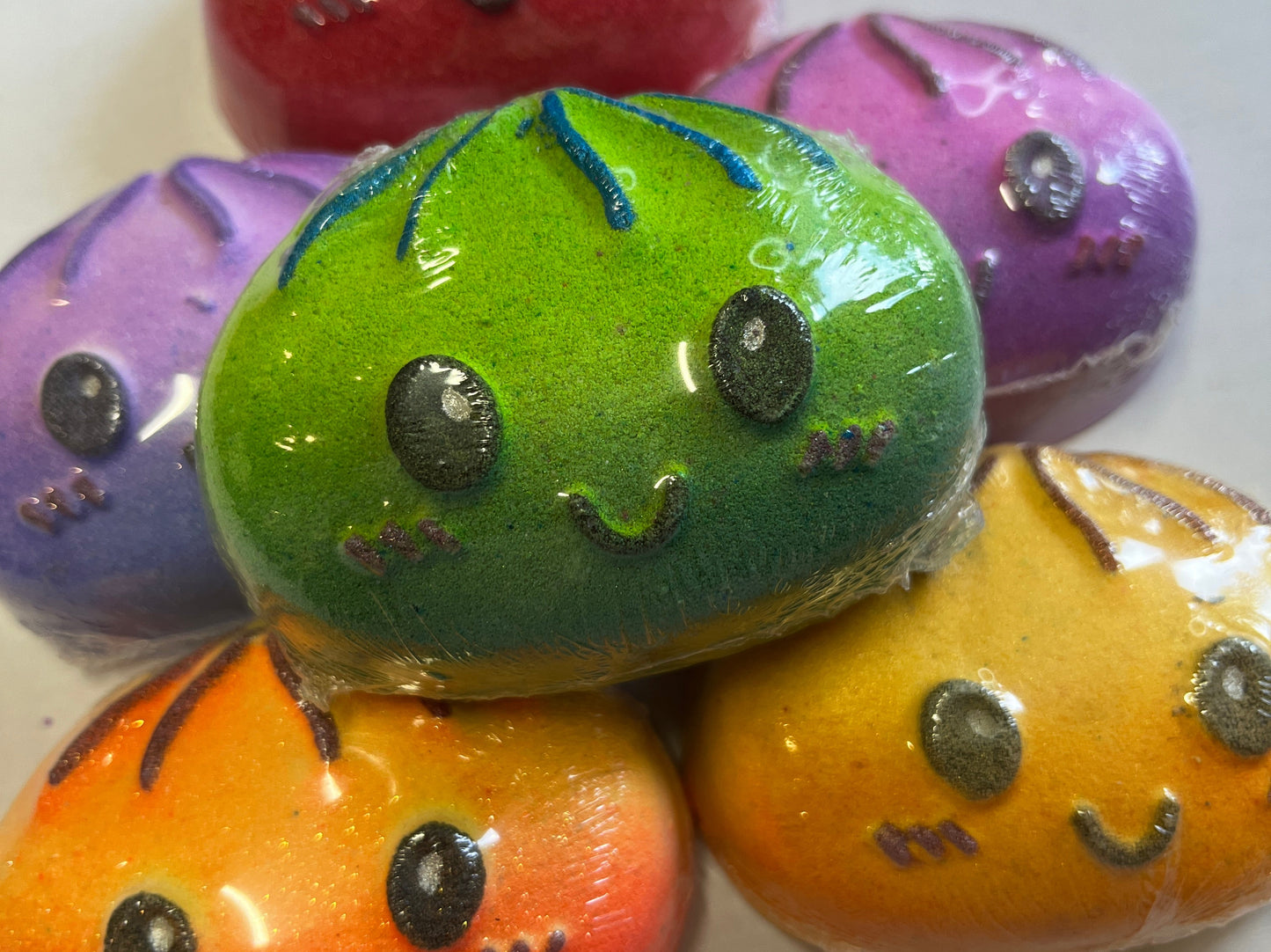 Dumpling bath bomb